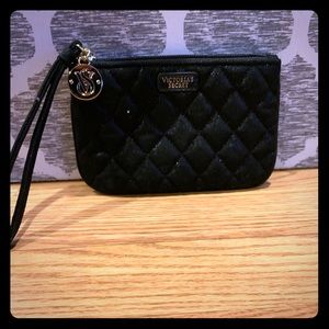 Small black wristlet